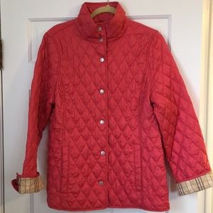 Lands End Quilted Coat
